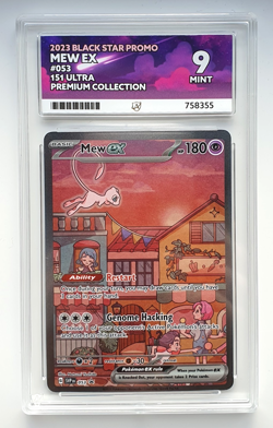 Mew ex 053 Black Star Promo Pokemon 151 Ultra Premium Collection - ACE 9 MINT - Image 1