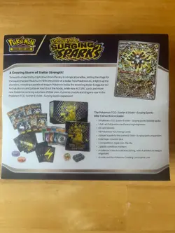 POKEMON TCG SCARLET VIOLET SURGING SPARKS ETB ELITE TRAINER BOX FACTORY SEALED - Image 3
