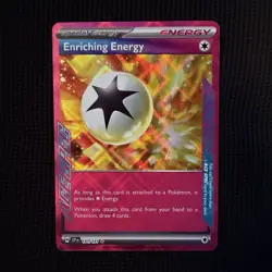 Enriching Energy 191/191 SURGING SPARKS ACE SPEC RARE (NEAR MINT) Pokemon - Image 1