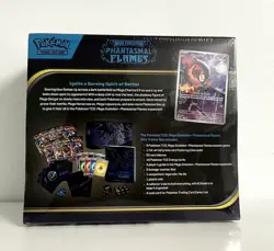 Pokemon TCG Mega Evolution Phantasmal Flames Elite Trainer Box ETB New & Sealed - Image 2