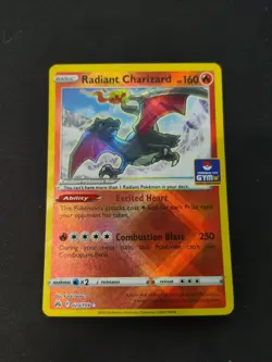 Pokemon TCG Asia Exclusive GYM Stamped Radiant Charizard 020/159 - Image 2