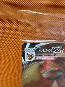 (SEALED) Eevee VMAX SWSH087 Black Star Promo Full Art Holo Pokemon TCG 1159 - Image 2