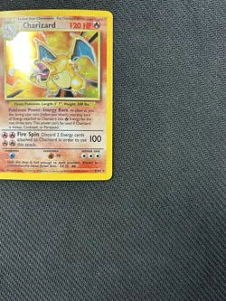 Pokemon TCG Charizard Base Set 4/102 Holo 1999-2000 Wizards Base Set - Image 5
