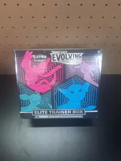 POKEMON TCG SWORD & SHIELD EVOLVING SKIES ELITE TRAINER BOX FACTORY SEALED - Image 1