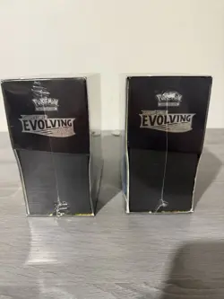 Pokemon TCG Sword & Shield Evolving Skies Elite Trainer Box Set of 2 ETBs Sealed - Image 4