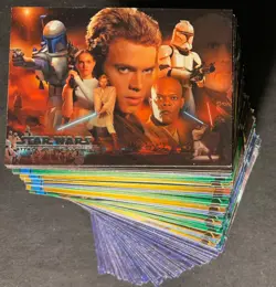 Star Wars Episode II Attack of the Clones 2002 Topps Base & Chase Cards -Singles - Image 1