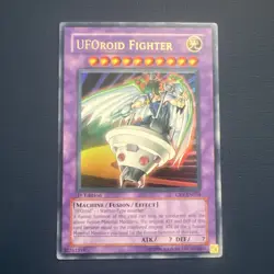 YUGIOH UFOROID FIGHTER ULTRA RARE 1ST EDITION CRV-EN034 NM - Image 1