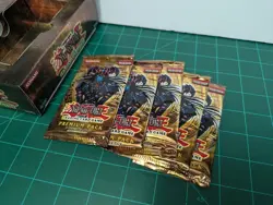 5 Yugioh Premium Pack 1 Booster Packs Factory Sealed with open box - Image 2