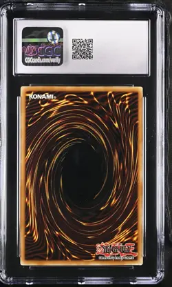 2004 Yugioh Ultra Rare Invasion of Chaos IOC-075 1st Edition Black Tyranno CGC 8 - Image 2