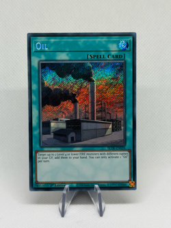 Oil BLTR-EN026 Secret Rare 1st Ed Near Mint YuGiOh Card - Image 1