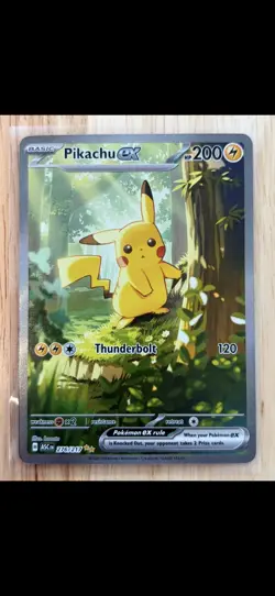 Pokemon Ascended Heroes GOD PACK!!! Pikachu EX SIR 276/217 PLUS!!! (Pack Fresh) - Image 3