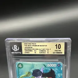 2024 One Piece Japanese Arlong, #OP06023, Alt Art Foil Rare BGS Pristine 10 - Image 2