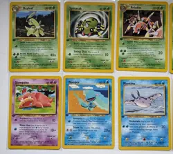 Pokemon Lot Of 12 First Edition Neo Genesis Slowpoke Bayleef Ariados Furret NM-M - Image 2