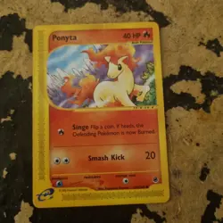 Pokemon TCG Ponyta Expedition 126/165 Regular Common Good Condition - Image 1
