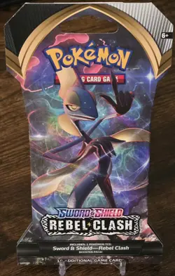 Pokemon TCG: Sword & Shield Rebel Clash Sleeved Booster Pack (10 Cards) 820650826528 - Image 3