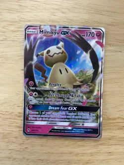 2018 Pokemon Lost Thunder - Mimikyu GX 149/214 Ultra Rare Holo Foil - LP - Image 1