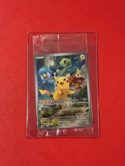 Pikachu 027 Sv: Scarlet & Violet Promo Cards Holo Sealed - Image 1