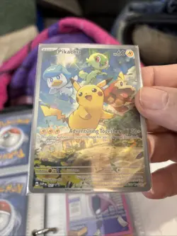 Pikachu 027 Sv: Scarlet & Violet Promo Cards Holo Sealed C80 - Image 1