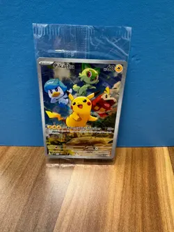 Pikachu 027 Sv: Scarlet & Violet Promo Cards Holo (sealed) - Image 1