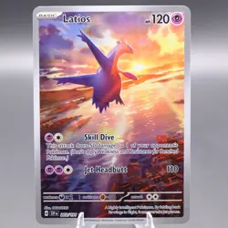 Latios - 203/191 Illustration Rare SV08: Surging Sparks Pokemon TCG NM - Image 1