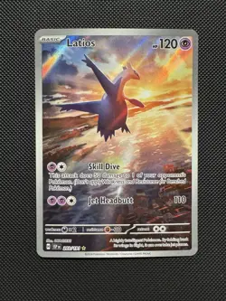 Pokemon TCG Latios 203/191 SV08: Surging Sparks Illustration Rare Near Mint - Image 1