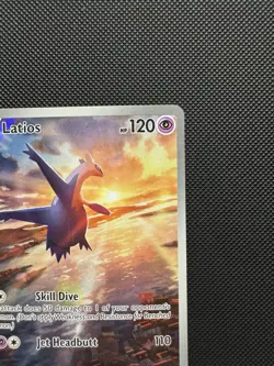 Pokemon TCG Latios 203/191 SV08: Surging Sparks Illustration Rare Near Mint - Image 3