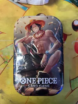 One Piece Card Game - Tin Pack Set Vol 2 (TS-02, OP13) Ace Tin Art - Image 1