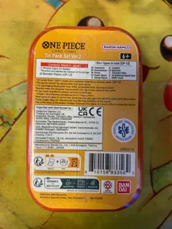 One Piece Card Game - Tin Pack Set Vol 2 (TS-02, OP13) Ace Tin Art - Image 2