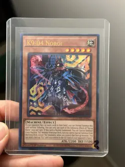 Yugioh Tcg K9-04 Noroi | DOOD-EN025 | Ultra Rare | 1st Edition NM - Image 1
