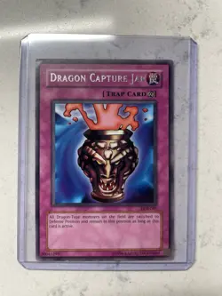 Dragon Capture Jar LOB-045 The Legend of Blue Eyes White Dragon 1st Edition - Image 1