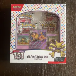 Pokemon TCG: Scarlet & Violet 151 Alakazam ex Collection Box Factory Sealed - Image 2