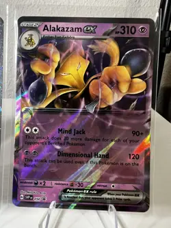 Pokemon TCG ABRA, KADABRA, ALAKAZAM ex SVP Black Star Promos SVP050 Promos - Image 5