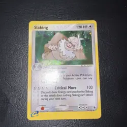 Pokemon TCG Slaking Holo Rare Card 12/109 Ruby and Sapphire Edition - Image 1