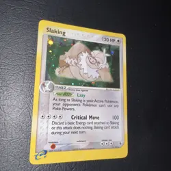 Pokemon TCG Slaking Holo Rare Card 12/109 Ruby and Sapphire Edition - Image 4