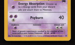 Pokemon TCG Mewtwo Black Star Promo 14 Non Holo 1999-2000 - Image 4