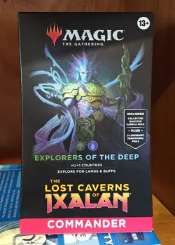 Explorers Of The Deep Magic The Gathering Lost Caverns Of Ixalan Commander Deck - Image 1