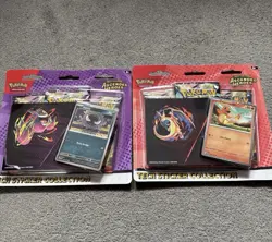 Pokemon TCG Ascended Heroes Tech Sticker Collection Bundle X 2 - Image 1
