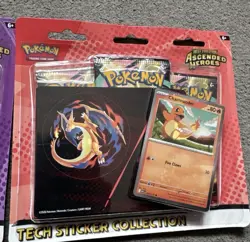 Pokemon TCG Ascended Heroes Tech Sticker Collection Bundle X 2 - Image 2