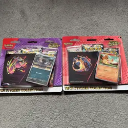 Pokemon TCG Ascended Heroes Tech Sticker Collection Bundle X 2 - Image 1