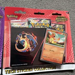 Pokemon TCG Ascended Heroes Tech Sticker Collection Bundle X 2 - Image 2