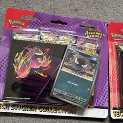 Pokemon TCG Ascended Heroes Tech Sticker Collection Bundle X 2 - Image 3