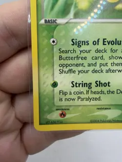 Caterpie 56/112 EX FireRed & LeafGreen Non Holo Pokemon Card LP - Image 5