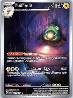 Bellibolt 201/197 SV03: Obsidian Flames - Pokemon Card - NM - Image 1