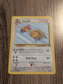 Vintage Pokemon Jungle 6 Cards Exeggcute Persian Goldeen Fearow Spearow Primeape - Image 5