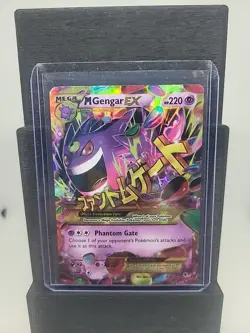 Pokemon M Gengar EX 121/119 Secret Rare Full Art Holo Card XY Phantom Forces HP - Image 1