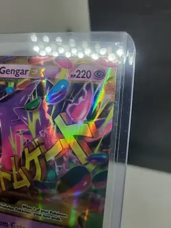 Pokemon M Gengar EX 121/119 Secret Rare Full Art Holo Card XY Phantom Forces HP - Image 3