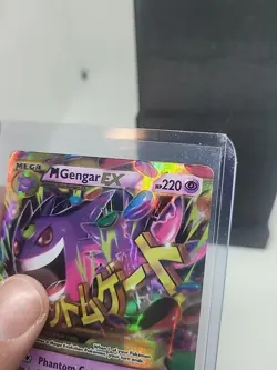 Pokemon M Gengar EX 121/119 Secret Rare Full Art Holo Card XY Phantom Forces HP - Image 4