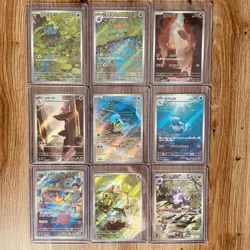 Pokemon TCG Japanese 151 Full Art Rare Set Bundle X18 Near Mint Cards - Image 1