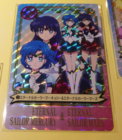 SAILOR MOON ETERNAL CARDDASS SP CARD PRISM HOLO CARTE LIMITED 2 JAPAN 2021 MINT - Image 1