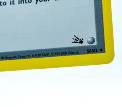 MR. FUJI 58/62 1999-2000 Fossil Australian Glossy (Red Logo) - Pokemon Card - Image 2